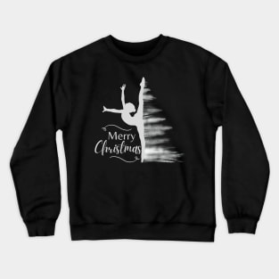 Merry Christmas dancer design Crewneck Sweatshirt